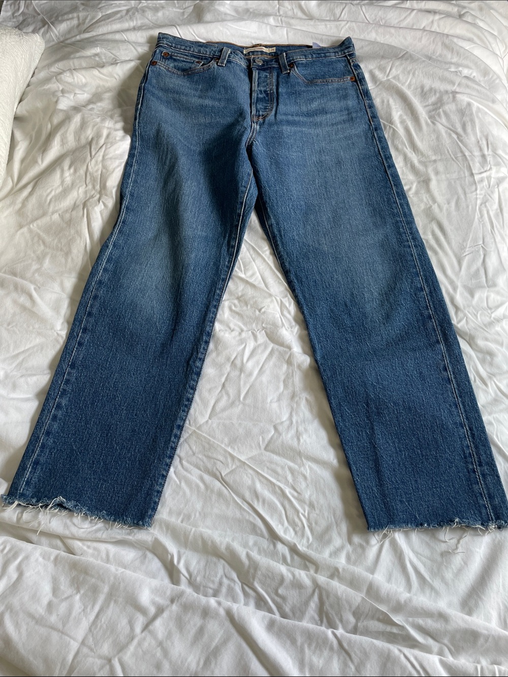 Levi's Classic Straight Leg Jeans in Dark Blue